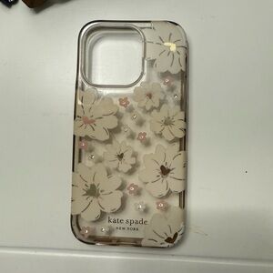 kate spade Cream Floral iPhone Case